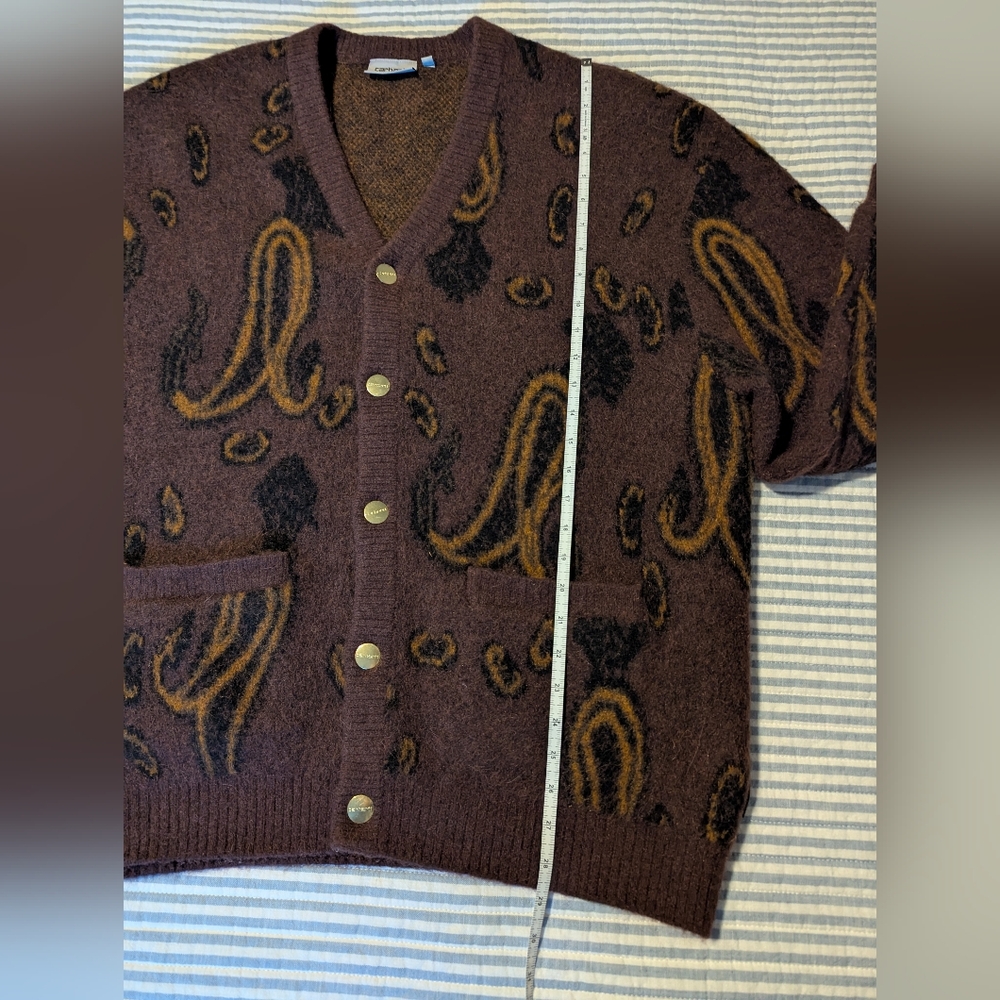Carhartt WIP Paisley Cardigan - Picture 4 of 8